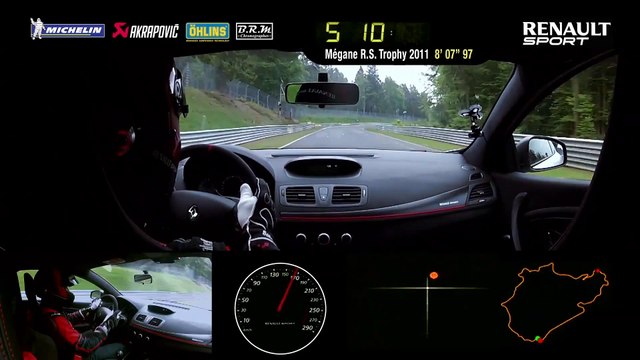 Renault Mégane R.S. 275 Trophy R : le nouveau record sur le Nürburgring