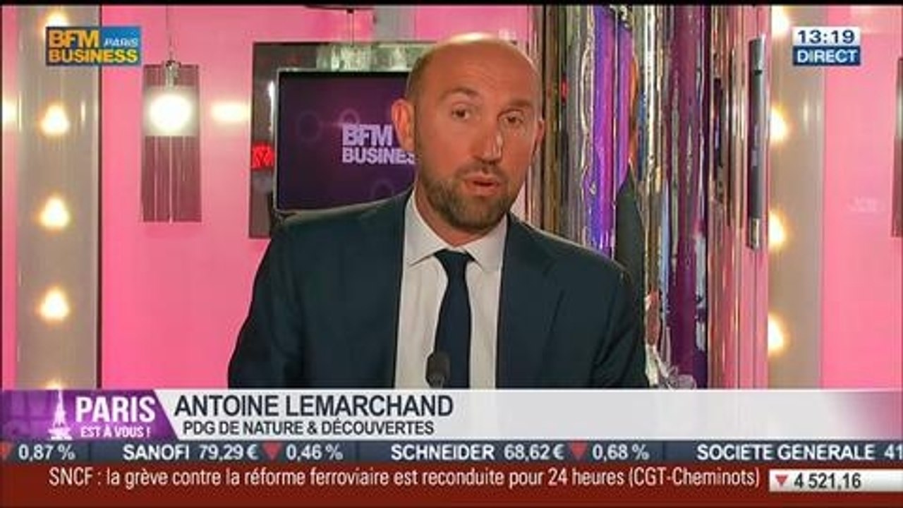 Le Paris d'Antoine Lemarchand, Nature & Découvertes, dans Paris est à vous – 16/06