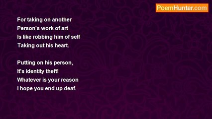 Cynthia BuhainBaello - Identity Theft (Plagiarism)