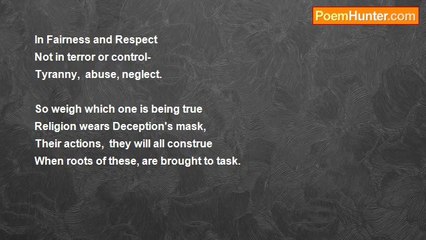 Cynthia BuhainBaello - Love In Not In Religion