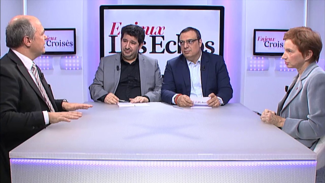 Laurence Parisot/Bruno Le Roux : au centre du jeu, le FN  ? Enjeux croisés, Juillet 2014