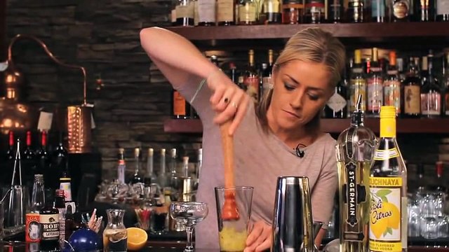 Lemon Grass Drop Cocktail - The Proper Pour with Charlotte Voisey - Small Screen