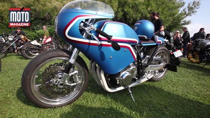 Wheels & Waves 2014 : ambiance gomme brulée et motards lookés !