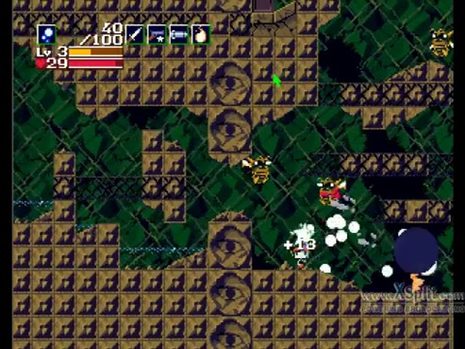 cave story:desoler pour le son pourrie
