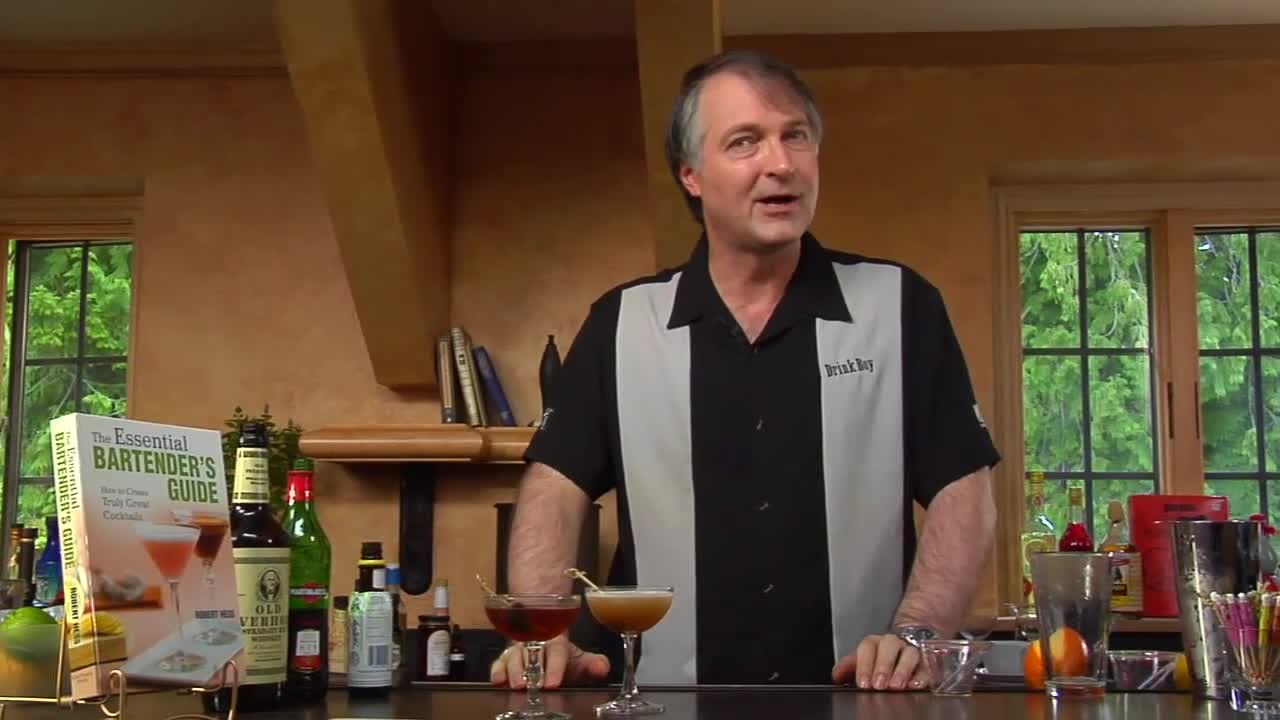 Manhattan - Stirred vs. Shaken - The Cocktail Spirit with Robert Hess - Small Screen