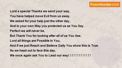 Kimberly McCreary - A Special Thanks