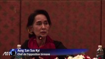 Aung San Suu Kyi rejette les avertissements de la junte birmane
