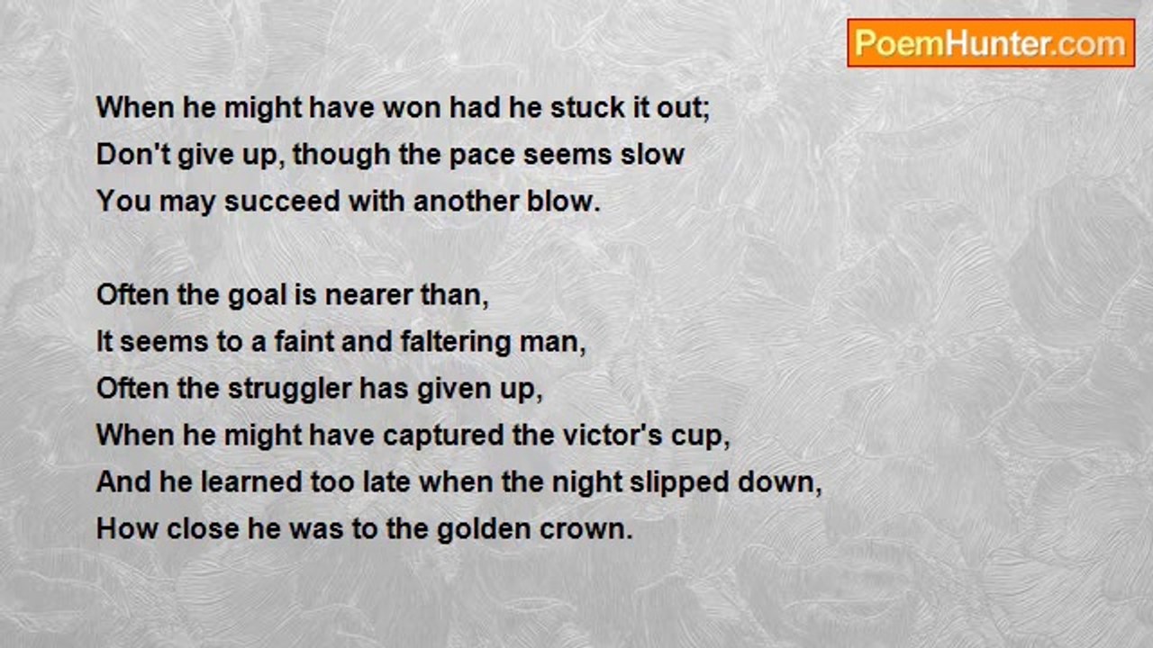 Resty Rivera( PHILIPPINES) - Don't Quit.............
