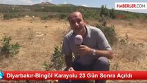 Diyarbakır-Bingöl Karayolu 23 Gün Sonra Açıldı