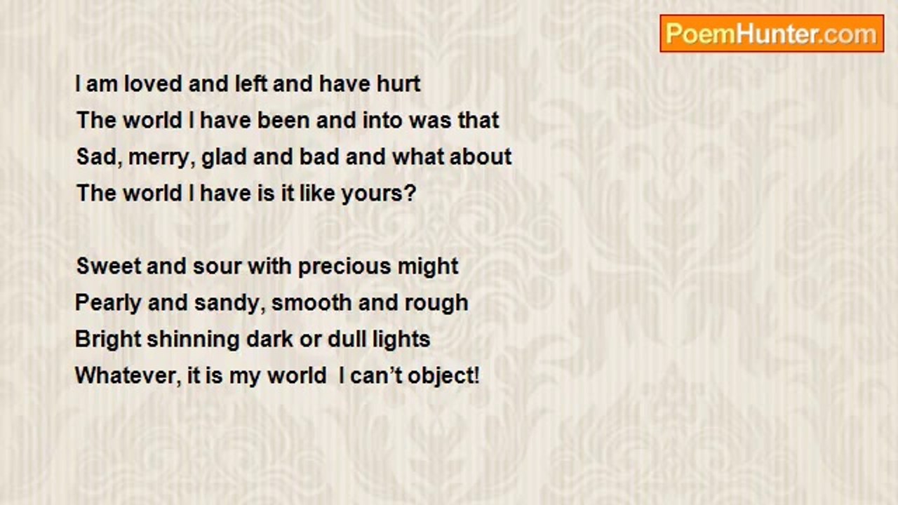 Jessie Clarete Bernabe Cadsawan - My World