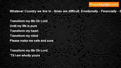 John Knight - *706 TRANSFORMED BY GOD