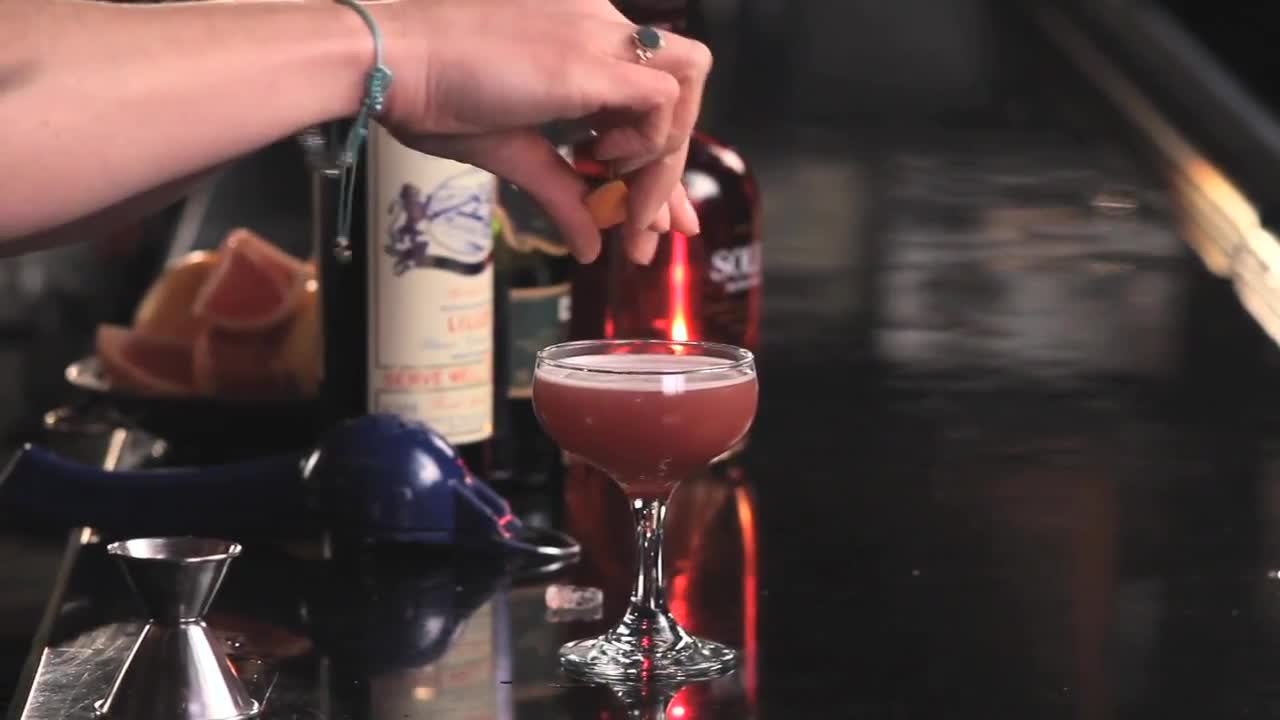Blood and Sanguinello Cocktail - The Proper Pour with Charlotte Voisey - Small Screen