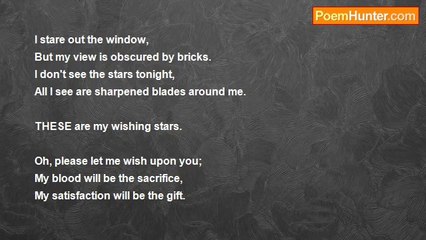 Gemma O' Hanlon - I don't wish on stars, I wish on razor blades