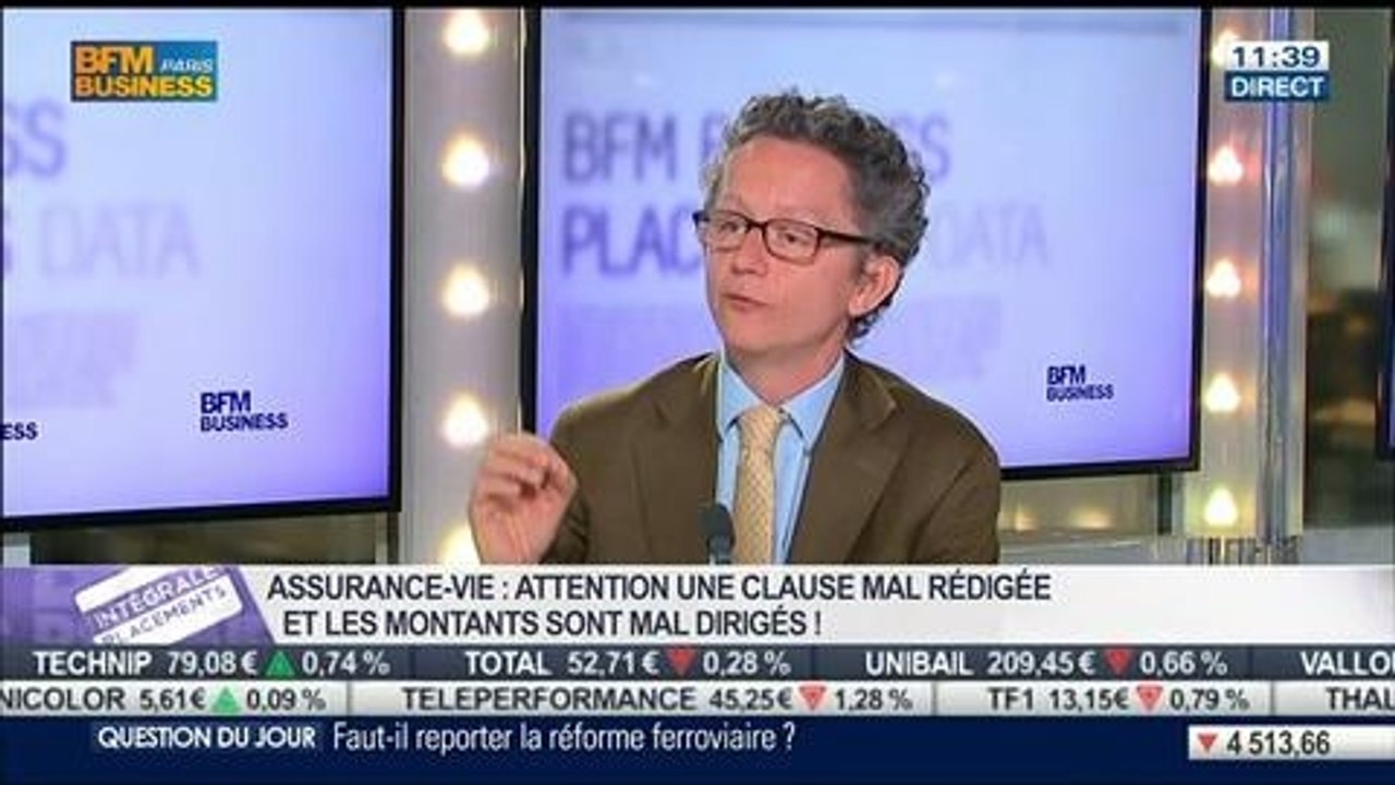 Le durcissement de la fiscalité en matière d'Assurance-vie ne touche que les gros contrats: Christian Fontaine, dans Intégrale Placements – 16/06