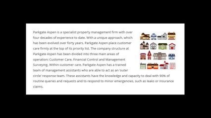 Independent Property Management with Parkgate Aspen