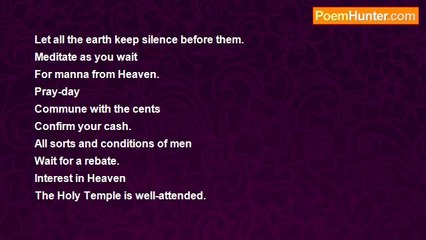 thomas mofford - Our Banks are Churches