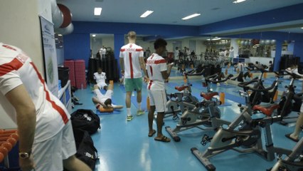 England v Italy 1-2 team recovery session | Inside Access