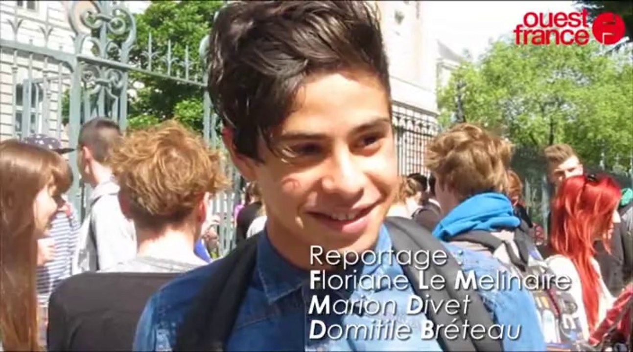 Ils ont passé le bac philo au lycée Zola de Rennes