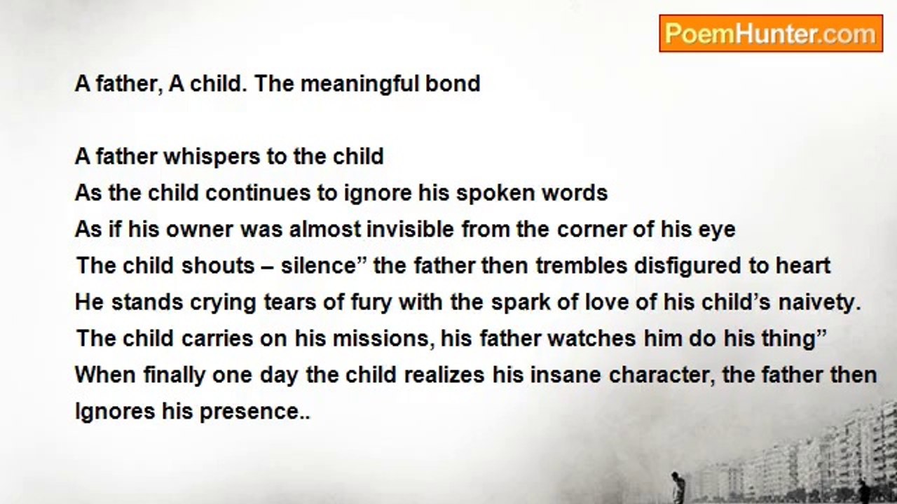 Noorie Ali - A father, A child. The meaningful bond