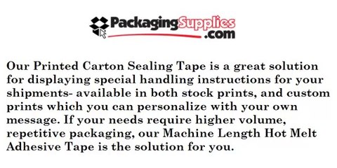 Carton Sealing Tapes