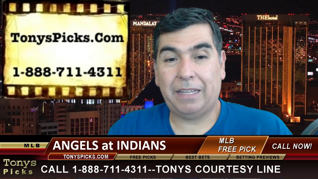 Cleveland Indians vs. LA Angels Pick Prediction MLB Odds Preview 6-16-2014