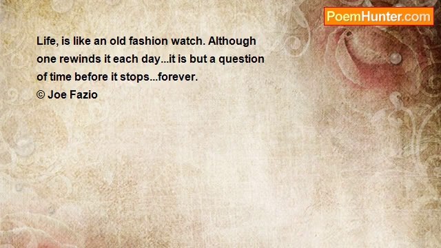 (brief renderings) Joe Fazio - Tick...Tock...Stop