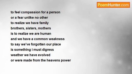 vanessa feliciano - Proof that we are human