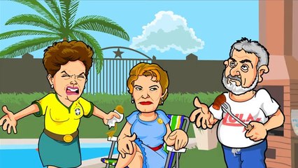 Humor ~  Povo xinga Dilma e Lula fica preocupado