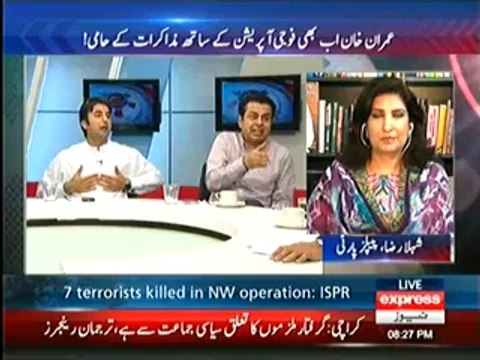 To The Point (Imran Khan Ki Fouji Operation Ki Himayat Bhi Aur Hukumat Par Tanqeed Bhi…) – 16th June 2014