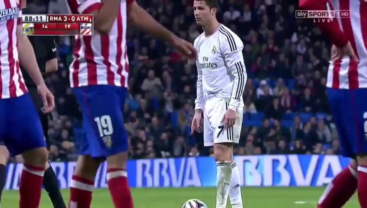Cristiano Ronaldo vs Atletico Madrid (H) (English Commentary) 13-14 HD 720p