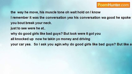 cortez mccall - why do good girls like bad guys?