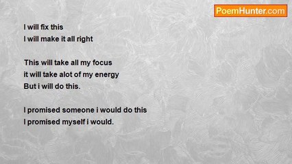 Joshua Wyatt - Fixing it