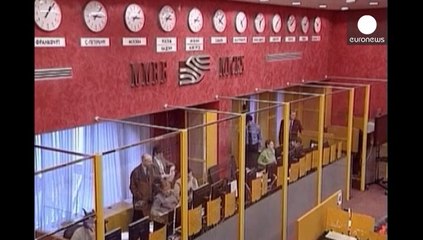 La bolsa moscovita baja y el rublo se deprecia, tras el corte de gas de Rusia a Ucrania