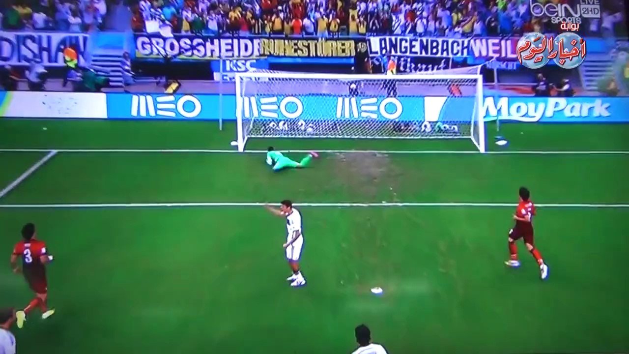 أهداف ألمانيا الثلاثة في شباك البرتغال خلال الشوط الأول