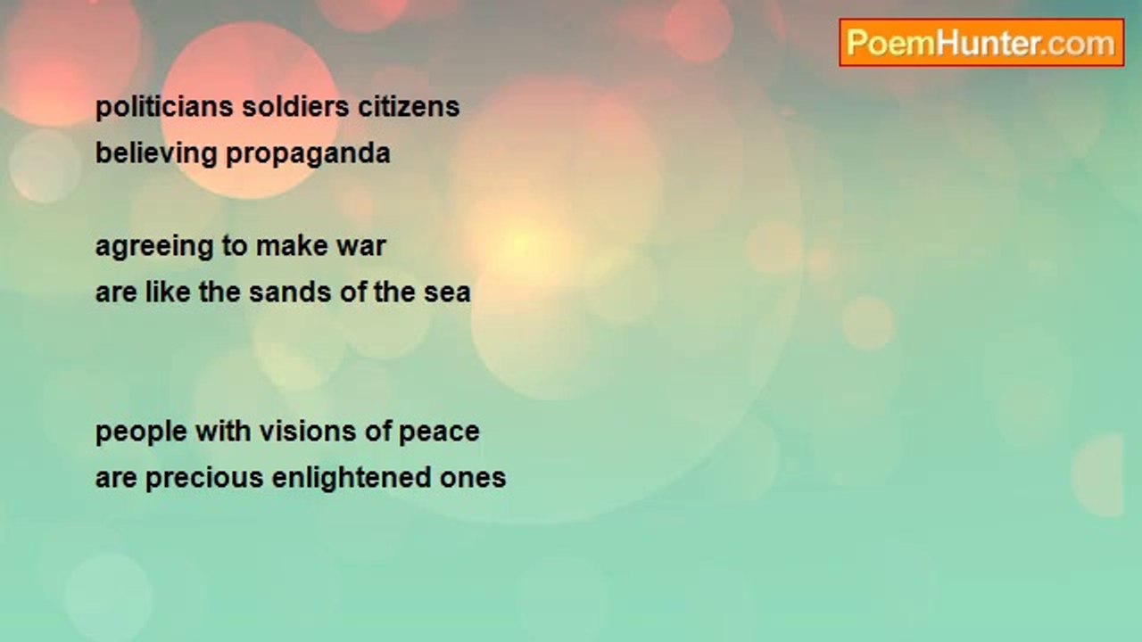 Terence George Craddock (Spectral Images and Images Of Light) - Blessed Are The Peacemakers With Visions Of Peace