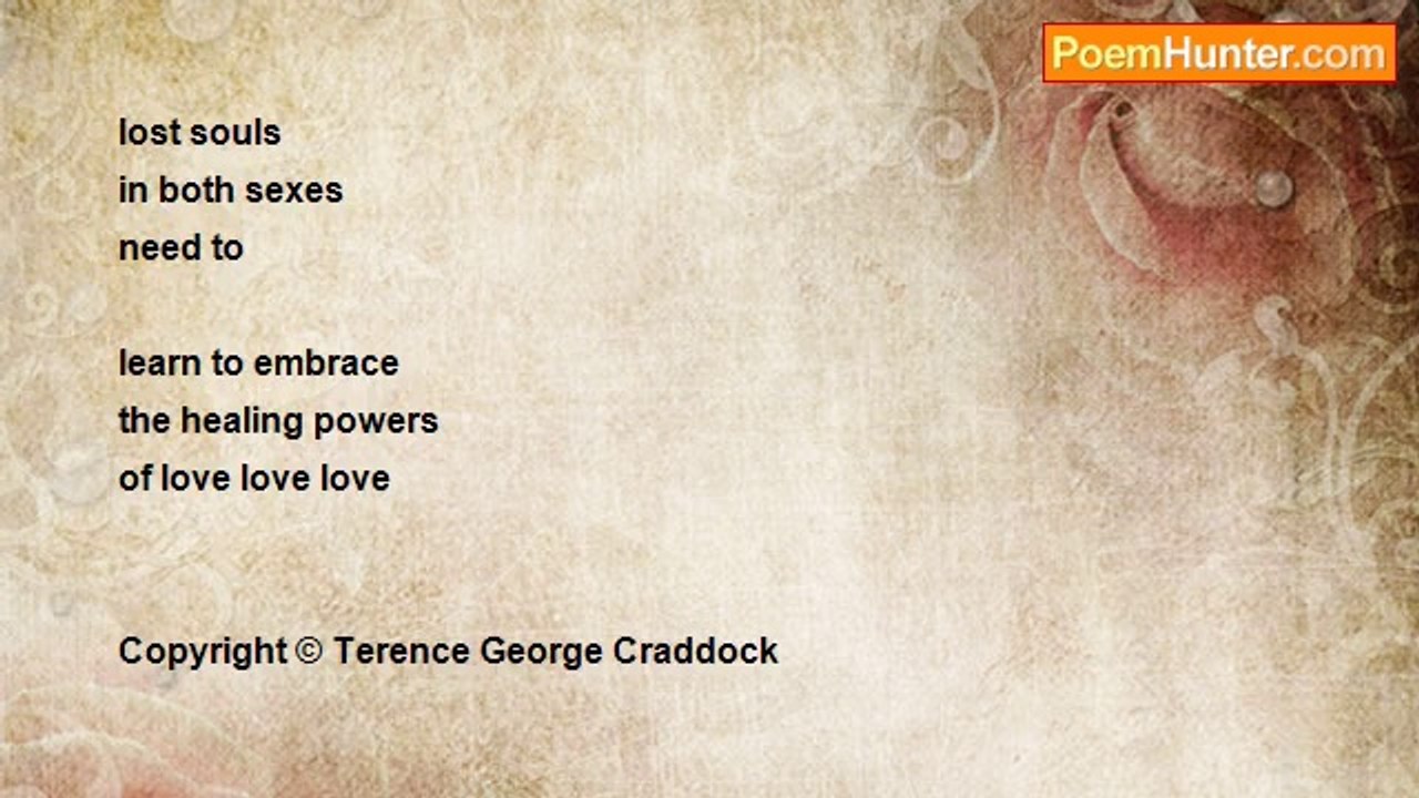 Terence George Craddock (Spectral Images and Images Of Light) - Embrace The Healing Powers Of Love