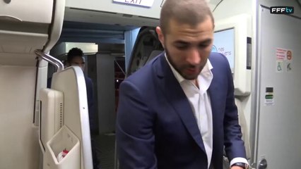 França esbanja simpatia na chegada a Ribeirão Preto