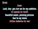 Ambition - Wale ft Rick ross & Meek Mill (Lyrics)