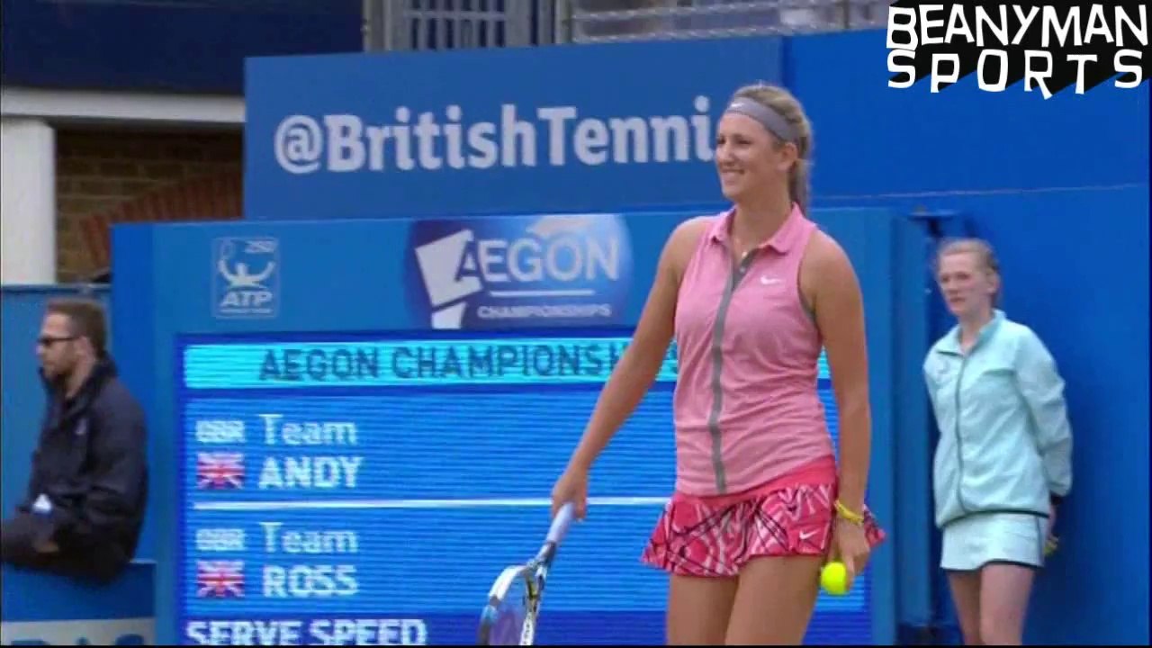 Rally for Bally at Queen's - Charity Doubles Event - Full Match - Andy Murray, Victoria Azarenka