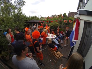 WK wedstrijd + verjaardag