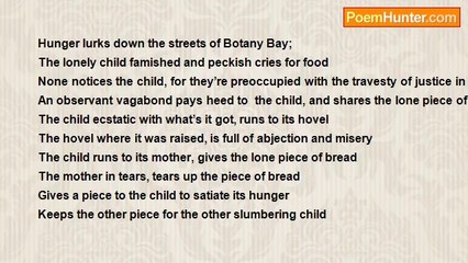 Deepak Hiremath - Hunger in Botany Bay