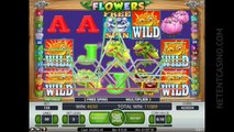 Flowers™ Video Slot by Netent Casino (Net Entertainment Software)