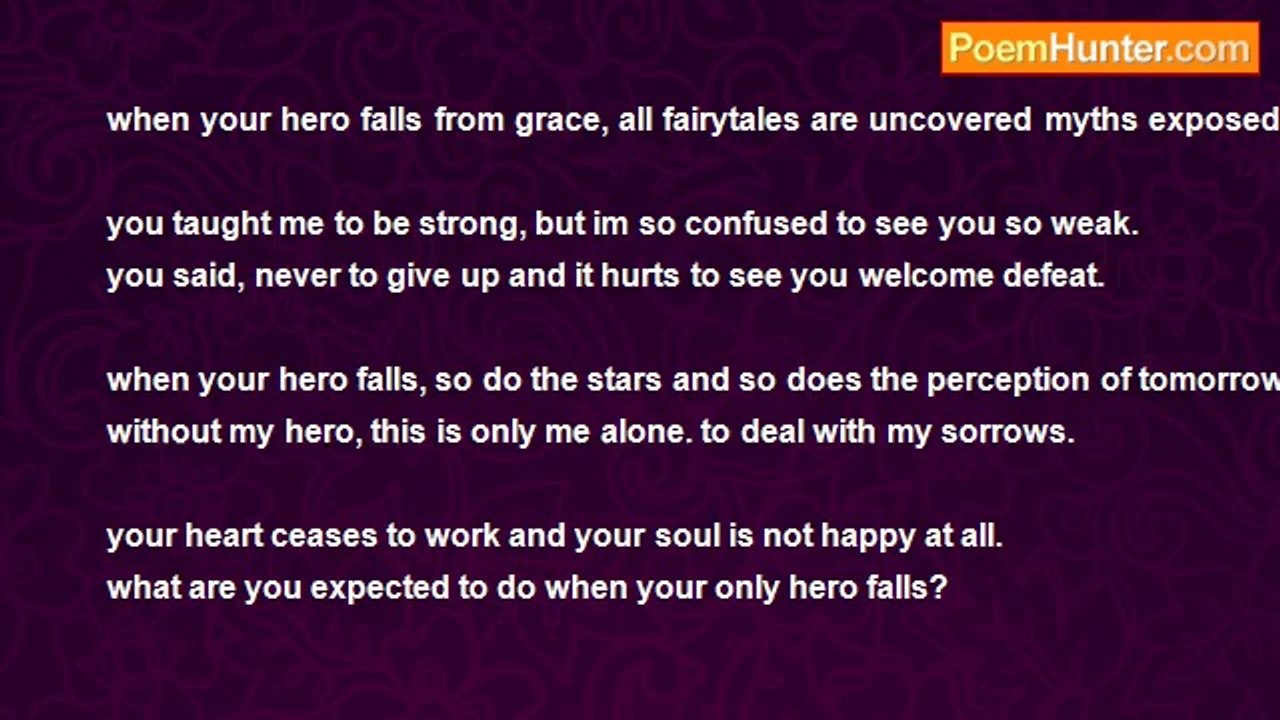 Mariah Smith - When your hero falls