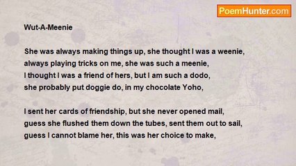 Gomer LePoet - Wut-A-Meenie