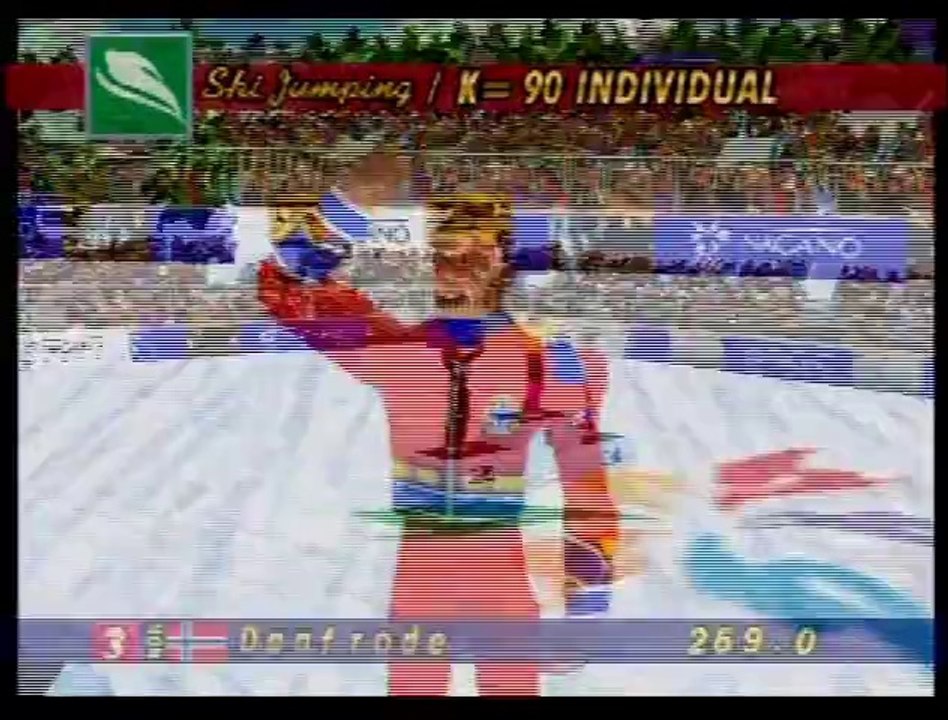 Nagano Winter Olympics 98 ski jumping K 90