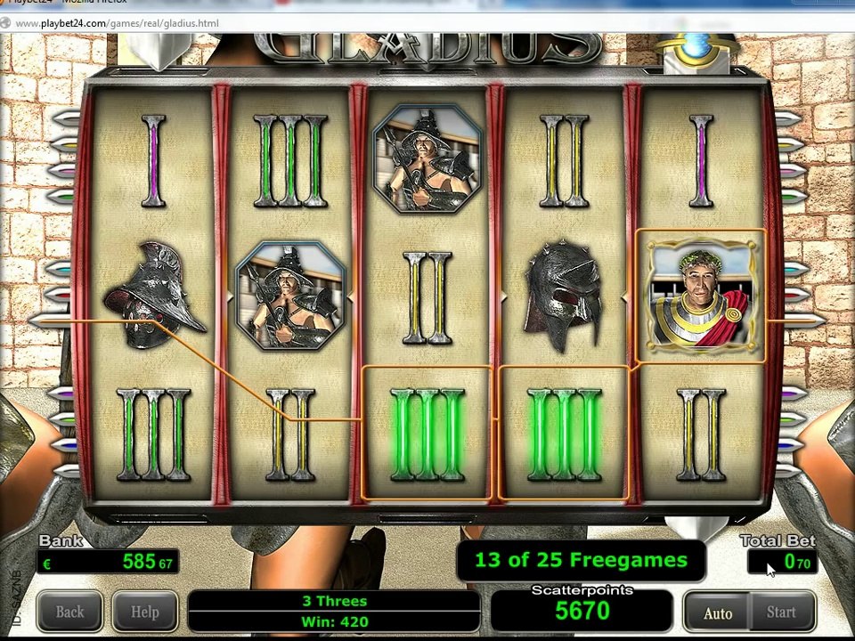 Gladius Slot - Freespins mit Ambos Special (176x bet)