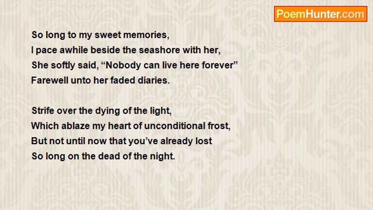 Raymond Cabrera - So Long, So long