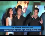 Salman compares Jacqueline with Zeenat