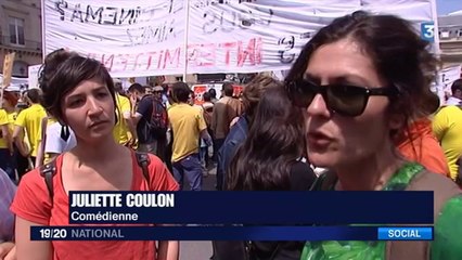 Les intermittents du spectacle mobilisés dans plusieurs villes