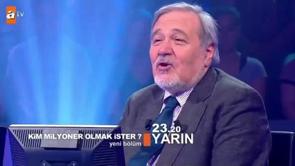 İlber Ortaylı'nın Kim Milyoner Olmak İsteri Sunması